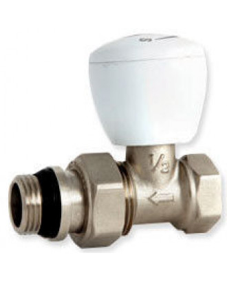 Кран радіаторний прямий 1/2" EVO