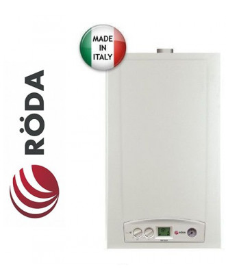 Газовий котел двоконтурний турбо roda vortech duo cs 24